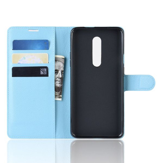 Oneplus 7 Pro      Pu Wallet Case    [Lightblue]