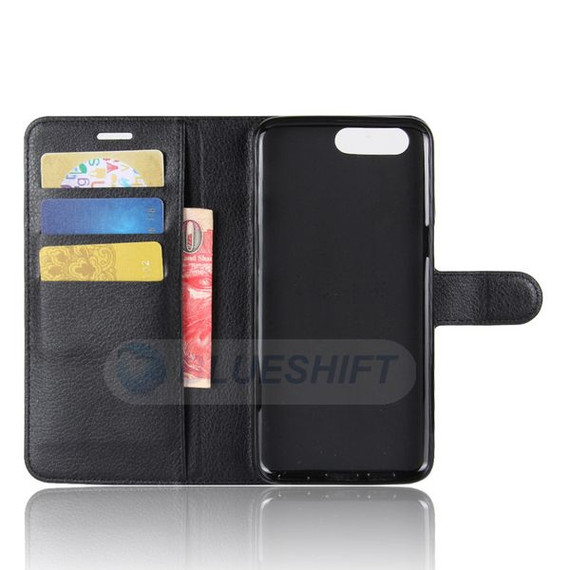 Oneplus 5      Pu Wallet Case    [Black]