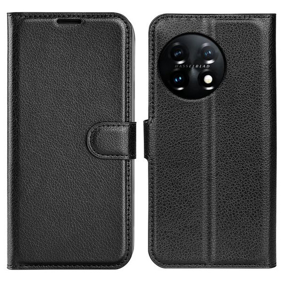 Oneplus 11      Pu Wallet Case    [Black]