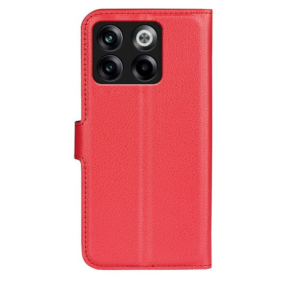 Oneplus 10T      Pu Wallet Case    [Red]