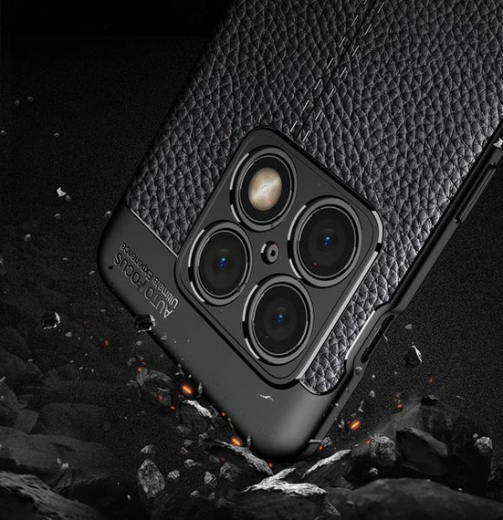 OnePlus 10 Pro      Leather Texture Case    Black