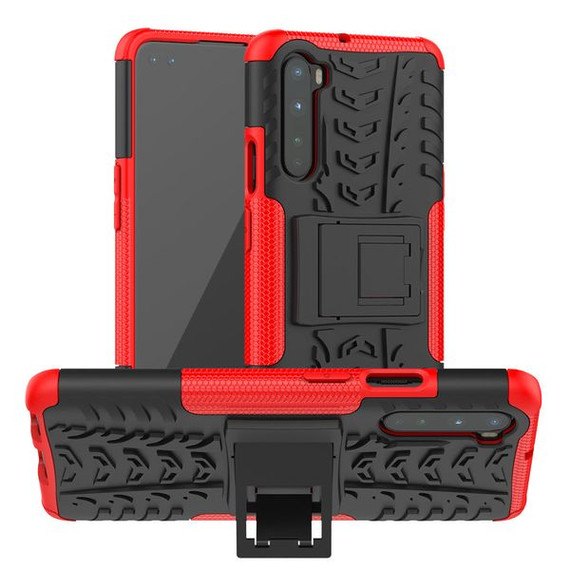 OnePlus Nord      Heavy Duty Case    Red