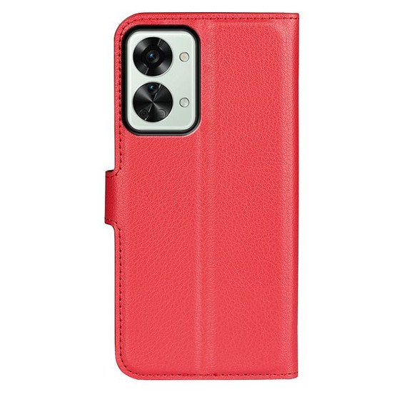 Oneplus Nord 2T      Pu Wallet Case    [Red]