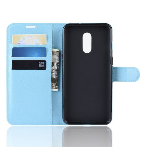 Oneplus 7      Pu Wallet Case    [Lightblue]