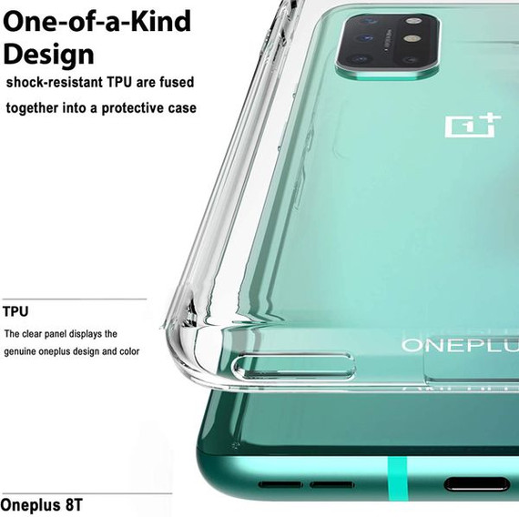 OnePlus   OnePlus 8T      Soft Gel Case