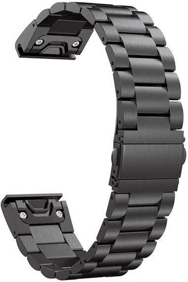 Garmin Fenix 7X Pro      Stainless Steel Strap   Black
