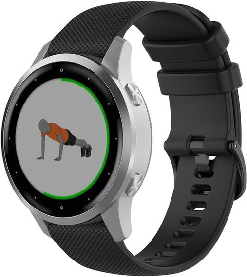 Garmin Venu 3S      Nylon Strap   Black