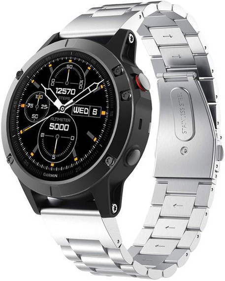 Garmin Epix Pro (Gen 2) 47mm Stainless Steel Strap Silver Garmin Epix Pro (Gen 2) 47mm Stainless Steel Strap Silver