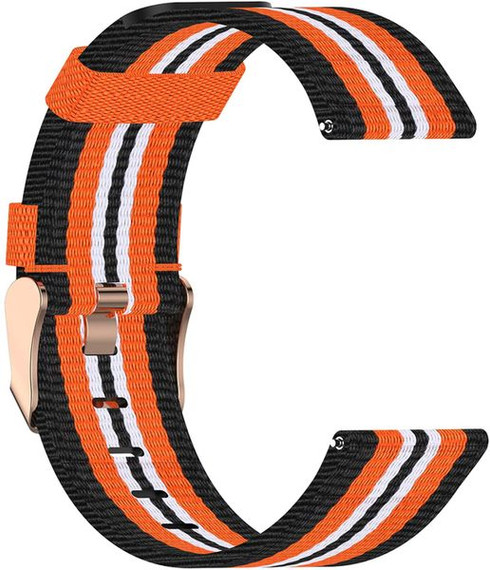 Garmin Venu SQ 2 PU Leather Strap Black/Orange Garmin Venu SQ 2 PU Leather Strap Black/Orange