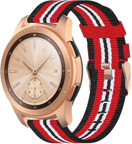 Garmin Venu      Nylon Strap   Black/Red