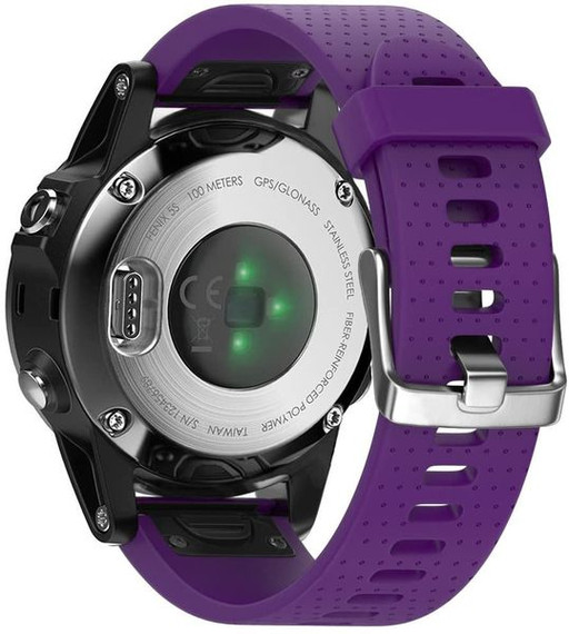 Garmin epix (Gen 2) Silicone Strap Purple Garmin epix (Gen 2) Silicone Strap Purple