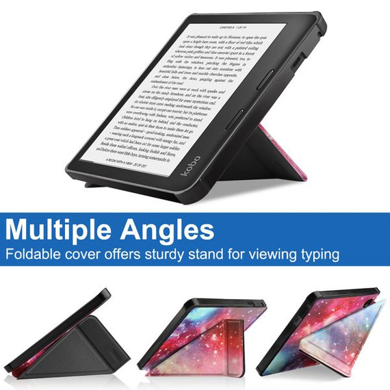 Kobo Sage eReader  Origami Case   Galaxy