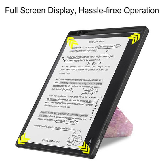 Kobo Elipsa 2E  Origami Case   Galaxy