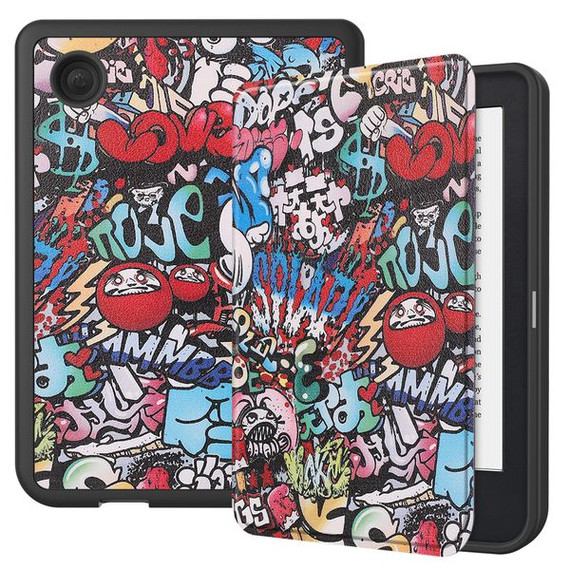 Kobo Clara 2E Designer Folio Case Graffiti Kobo Clara 2E Designer Folio Case Graffiti