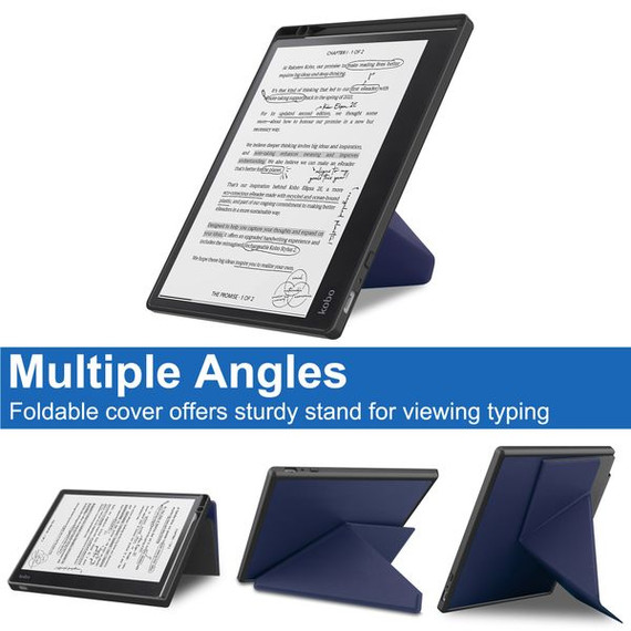 Kobo Elipsa 2E  Origami Case Navy