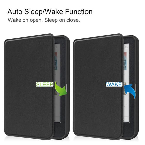 Kobo Clara BW Folio PU Leather Case Black Kobo Clara BW Folio PU Leather Case Black