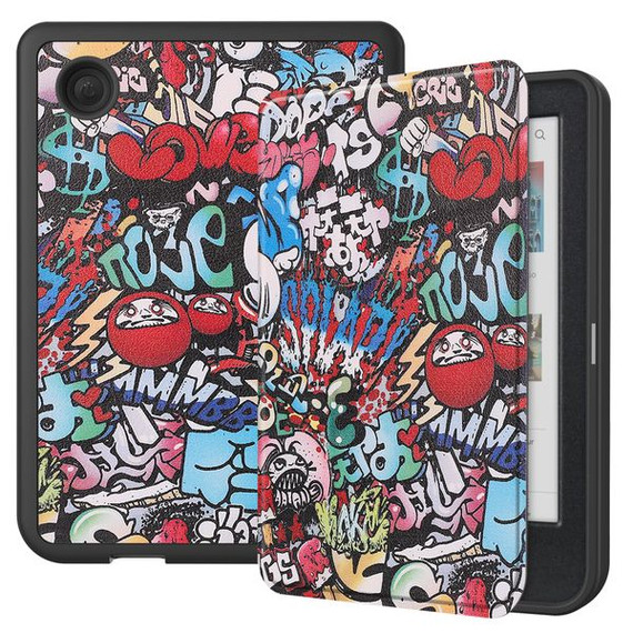 Kobo Clara Colour  Designer Folio Case   Graffiti
