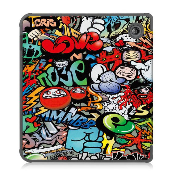 Kobo Libra Colour  Designer Folio Case   Graffiti