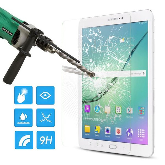 Samsung    Galaxy Tab S2 9.7 T810       Clear Tempered Glass Screen Protector