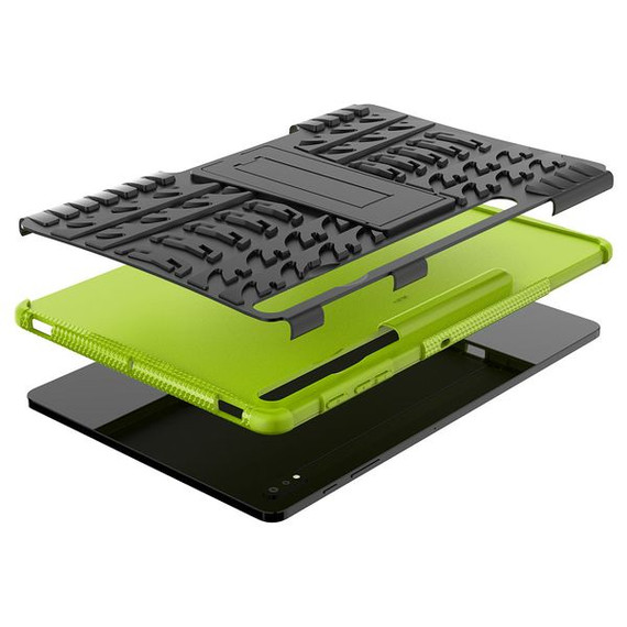 Samsung Tab S7 FE    Heavy Duty Case    Green
