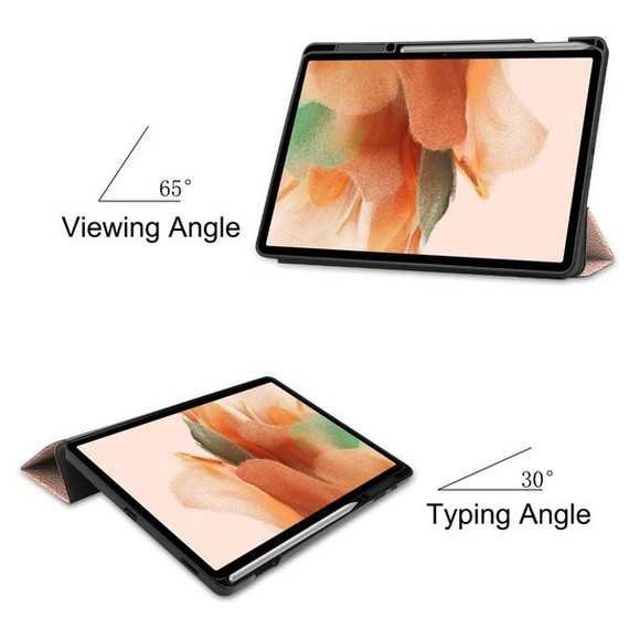 Samsung Tab S7 FE    Pen Holder Case    RoseGold