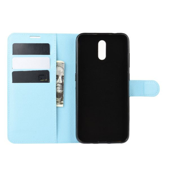 Nokia 2.3      Pu Wallet Case    [Lightblue]