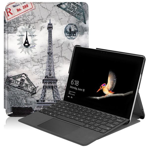 Microsoft Surface Go 3    Designer Multiple Angle Case      EiffelTower