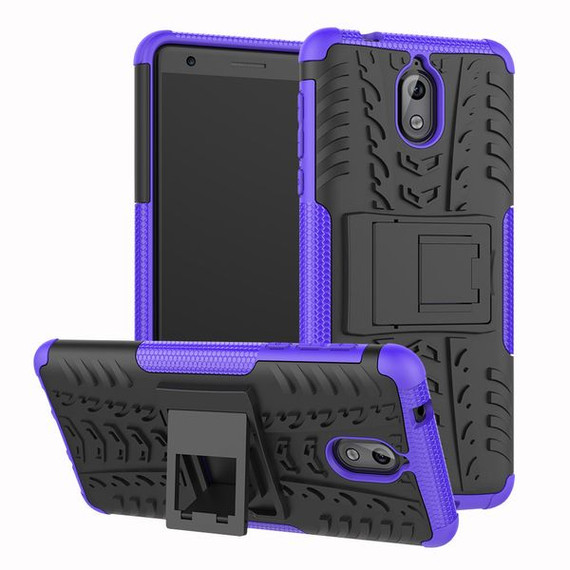 Nokia 3.1 Heavy Duty Case Purple