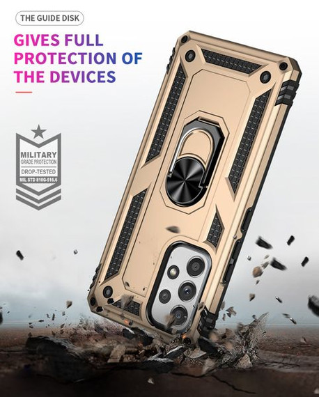 Samsung Galaxy A53 5G Military Armour Ring Case Gold Samsung Galaxy A53 5G Military Armour Ring Case Gold