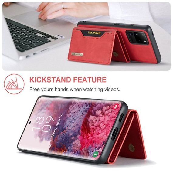 Samsung Galaxy S20 Ultra      Magnetic Wallet    Red