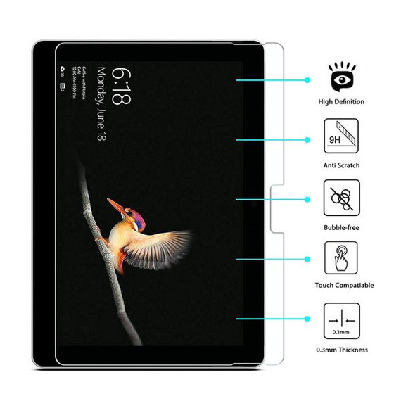 Microsoft Microsoft Surface Go Clear Flat Glass Microsoft Microsoft Surface Go Clear Flat Glass