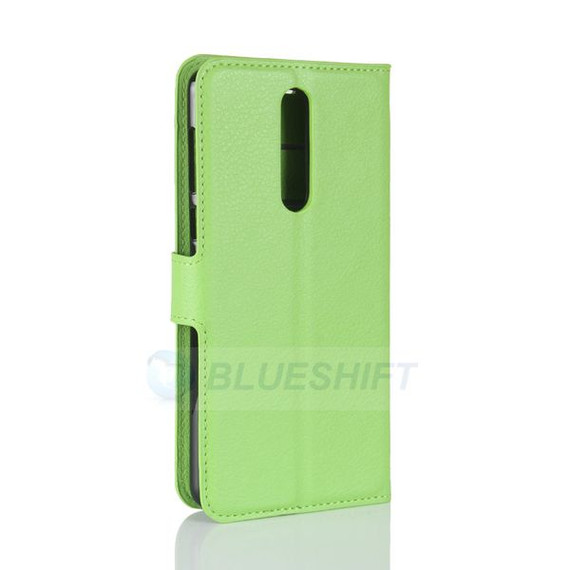 Nokia 8      Pu Wallet Case    [Green]