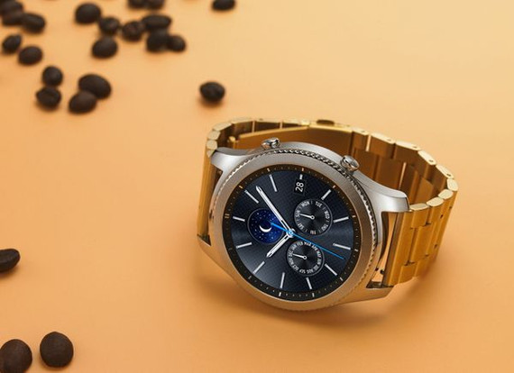 Samsung Gear S3      Stainless Steel Strap   Gold