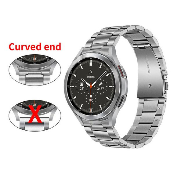 Samsung Galaxy Watch 6 Stainless Steel Strap Silver Samsung Galaxy Watch 6 Stainless Steel Strap Silver