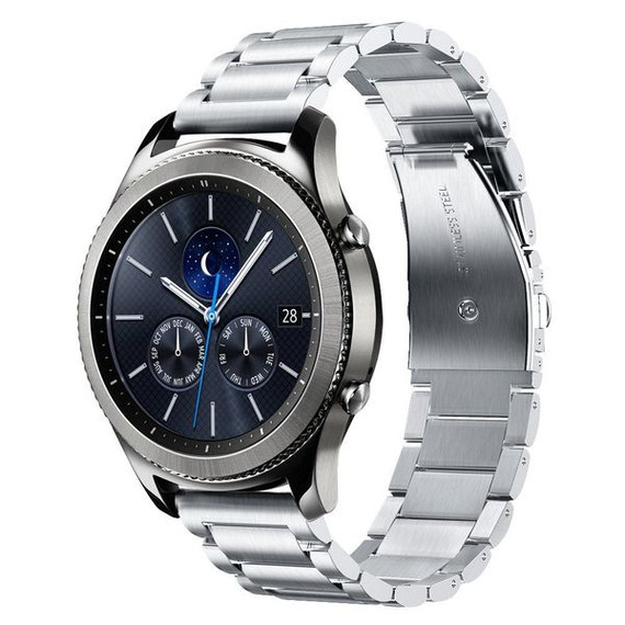 Samsung Gear S3      Stainless Steel Strap   Silver