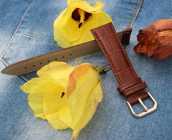 Samsung Galaxy Watch 4 Classic      PU Leather Strap   Brown