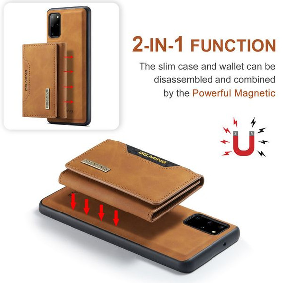 Samsung Galaxy S20 Plus      Magnetic Wallet    Brown