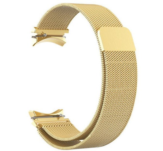Samsung Galaxy Watch 5 Milanese Loop Strap Gold Samsung Galaxy Watch 5 Milanese Loop Strap Gold