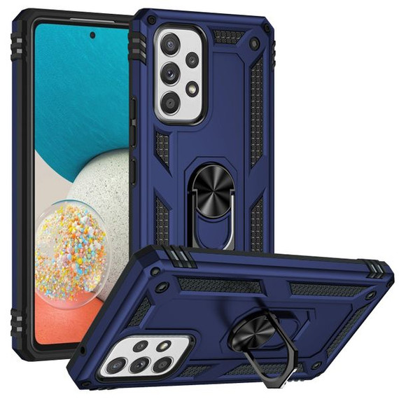 Samsung Galaxy A53 5G Military Armour Ring Case Navy Samsung Galaxy A53 5G Military Armour Ring Case Navy