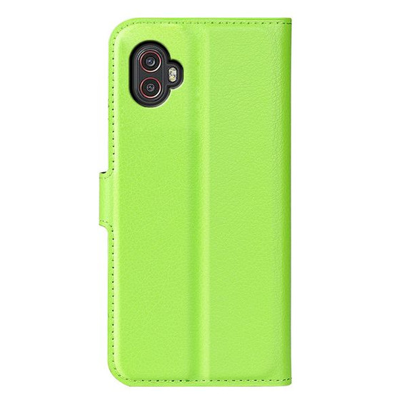 Samsung Galaxy Xcover6 Pro      Pu Wallet Case    [Green]