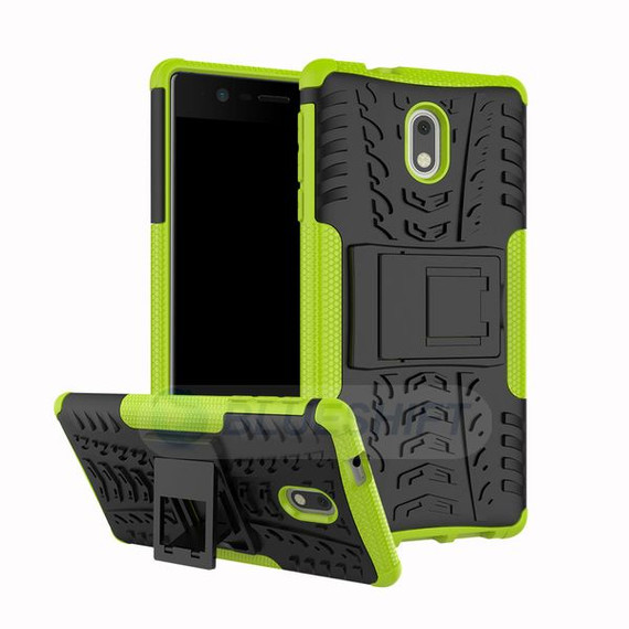 Nokia 3 Heavy Duty Case Green Nokia 3 Heavy Duty Case Green