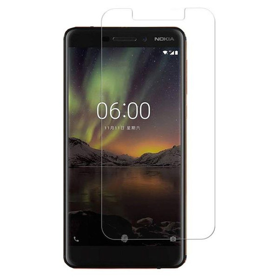Nokia Nokia 6.1 Clear Tempered Glass Screen Protector Nokia Nokia 6.1 Clear Tempered Glass Screen Protector