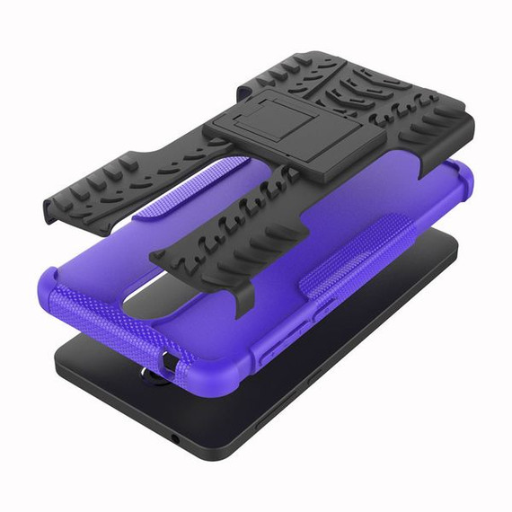 Nokia 6.1 Heavy Duty Case Purple