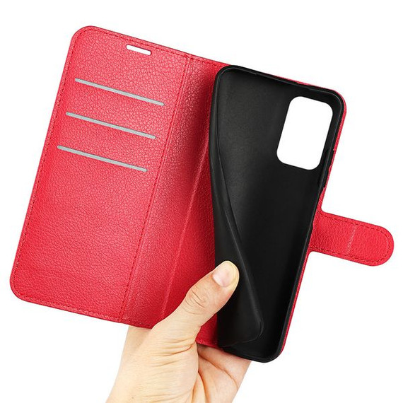 Samsung Galaxy A73 5G      Pu Wallet Case    [Red]