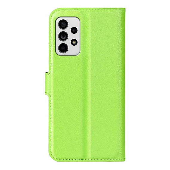 Samsung Galaxy A33 5G      Pu Wallet Case    [Green]