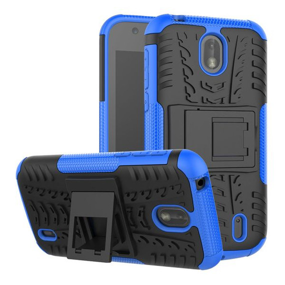 Nokia 1 Heavy Duty Case Blue