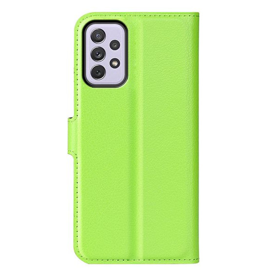 Samsung Galaxy A73 5G      Pu Wallet Case    [Green]