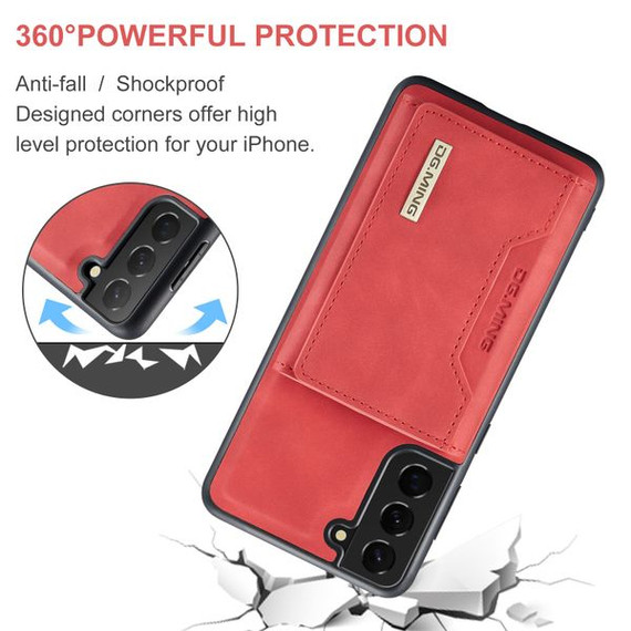 Samsung Galaxy S21 Magnetic Wallet Red Samsung Galaxy S21 Magnetic Wallet Red