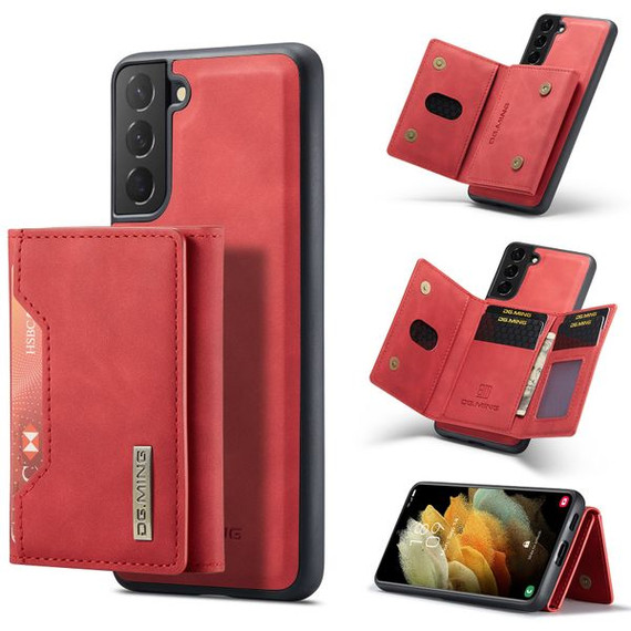 Samsung Galaxy S21      Magnetic Wallet    Red