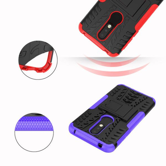 Nokia 7.1 Heavy Duty Case Red